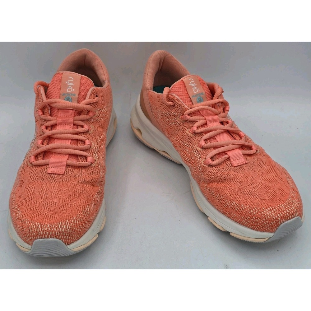 Ryka Women's Devotion X‎ Walking Shoe Sneaker Sz 7 Wide - Salmon Pink